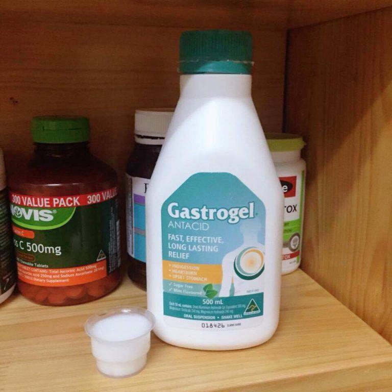 Thuốc Trị Đau Dạ Dày, Đau Bao Tử Gastrogel Antacid 500ml